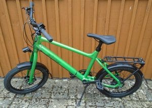 Green Electric Bike